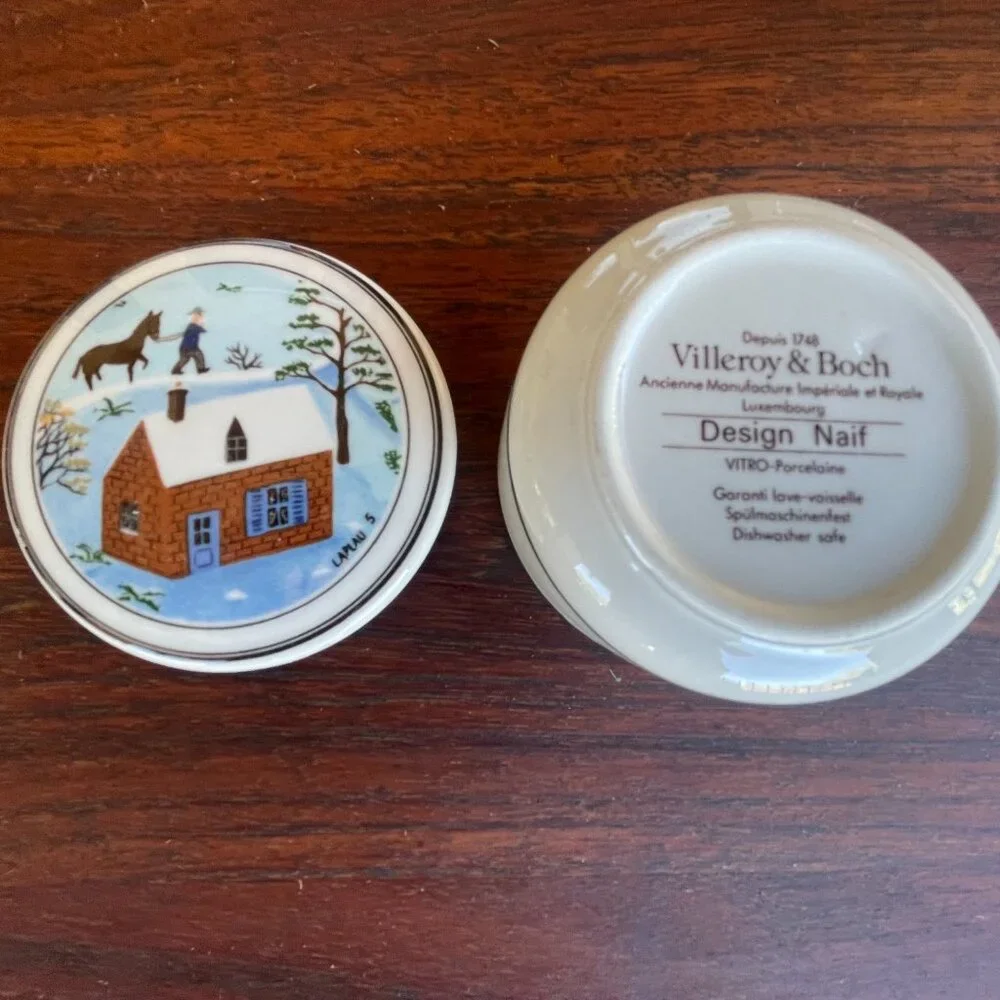 Villeroy & Boch Design Naif Porcelaine Trinket Box 3